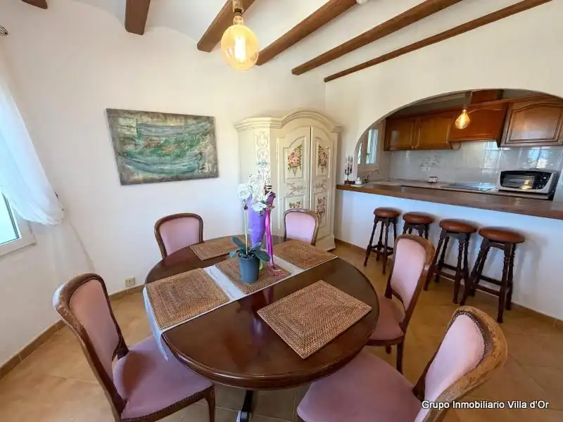 Dining room of Houses for sale in Dénia  with Air Conditioner, Heating and Private garden