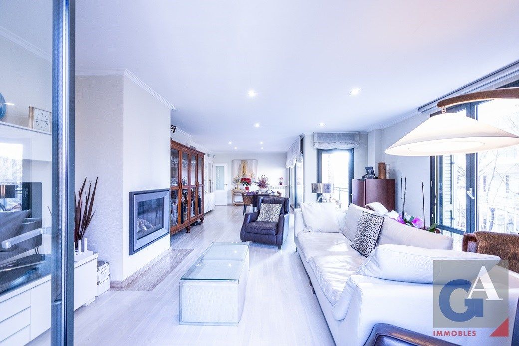 Sala de estar de Piso en venta en Olot con Aire acondicionado, Calefacción y Terraza