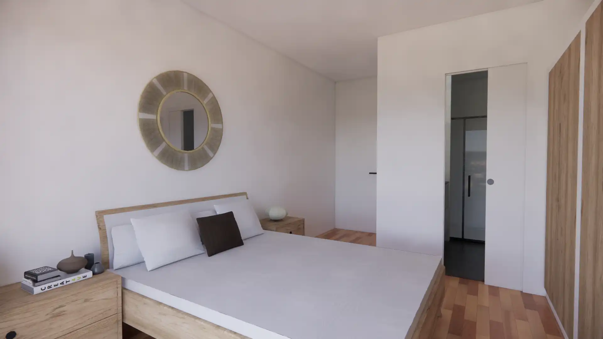 Habitación de Casa adosada en venta en Guissona con Aire acondicionado, Calefacción y Jardín privado