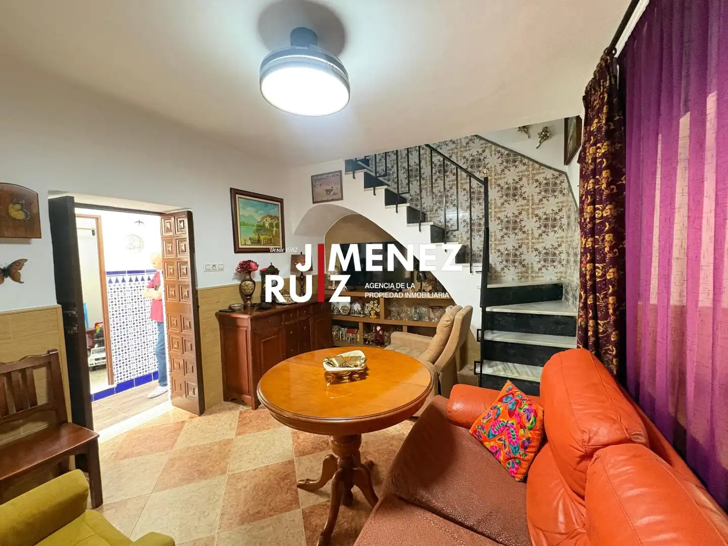Sala de estar de Casa adosada en venta en El Puerto de Santa María con Terraza