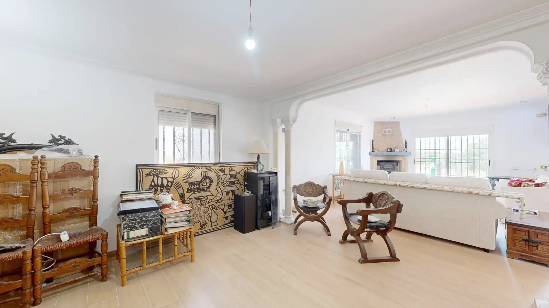 Sala de estar de Casa o chalet en venta en Chiva con Terraza, Trastero y Piscina