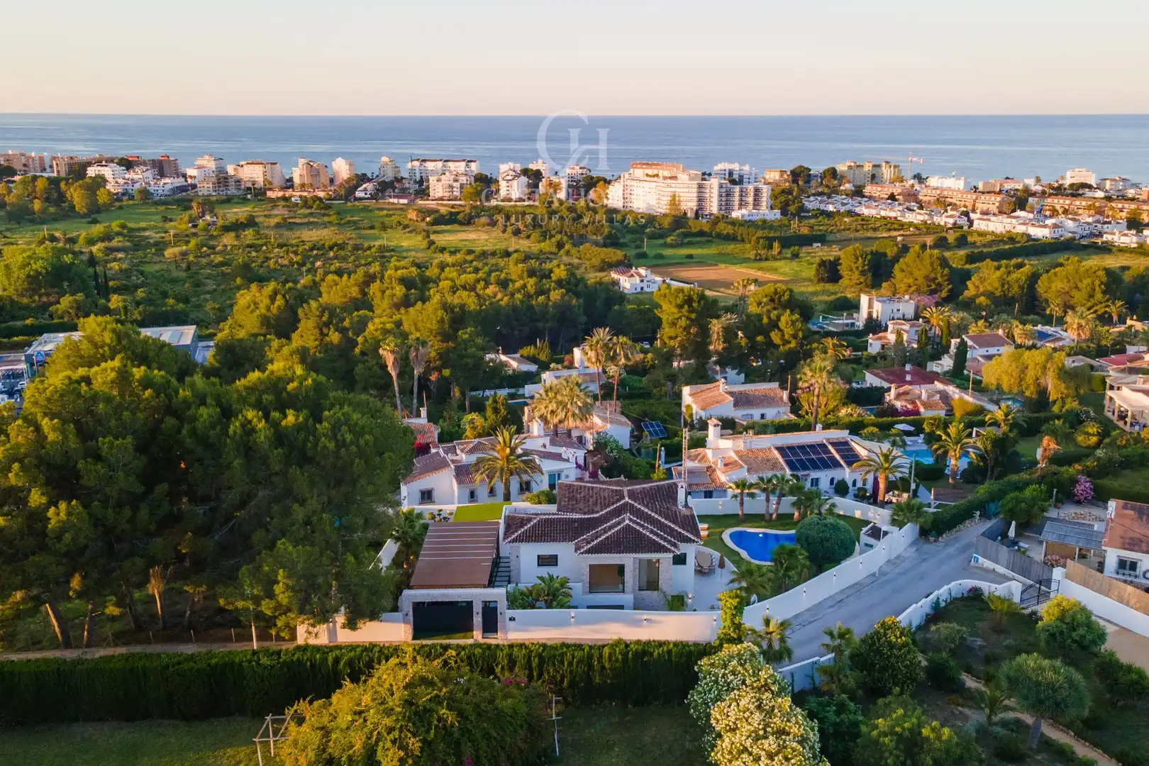 Exterior view of Houses for sale in Jávea / Xàbia  with Air Conditioner, Heating and Private garden