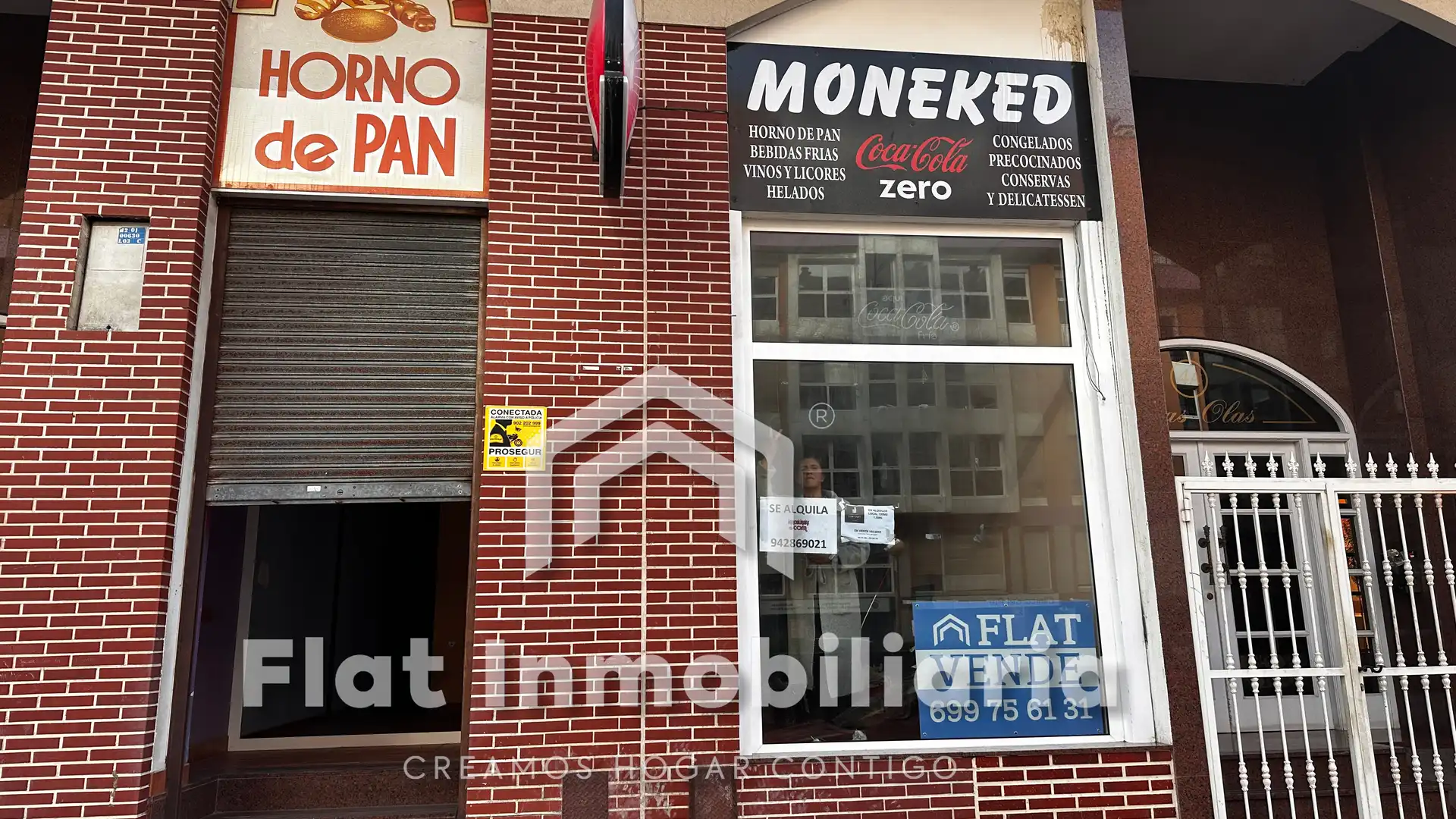 Vista exterior de Local de alquiler en Castro-Urdiales