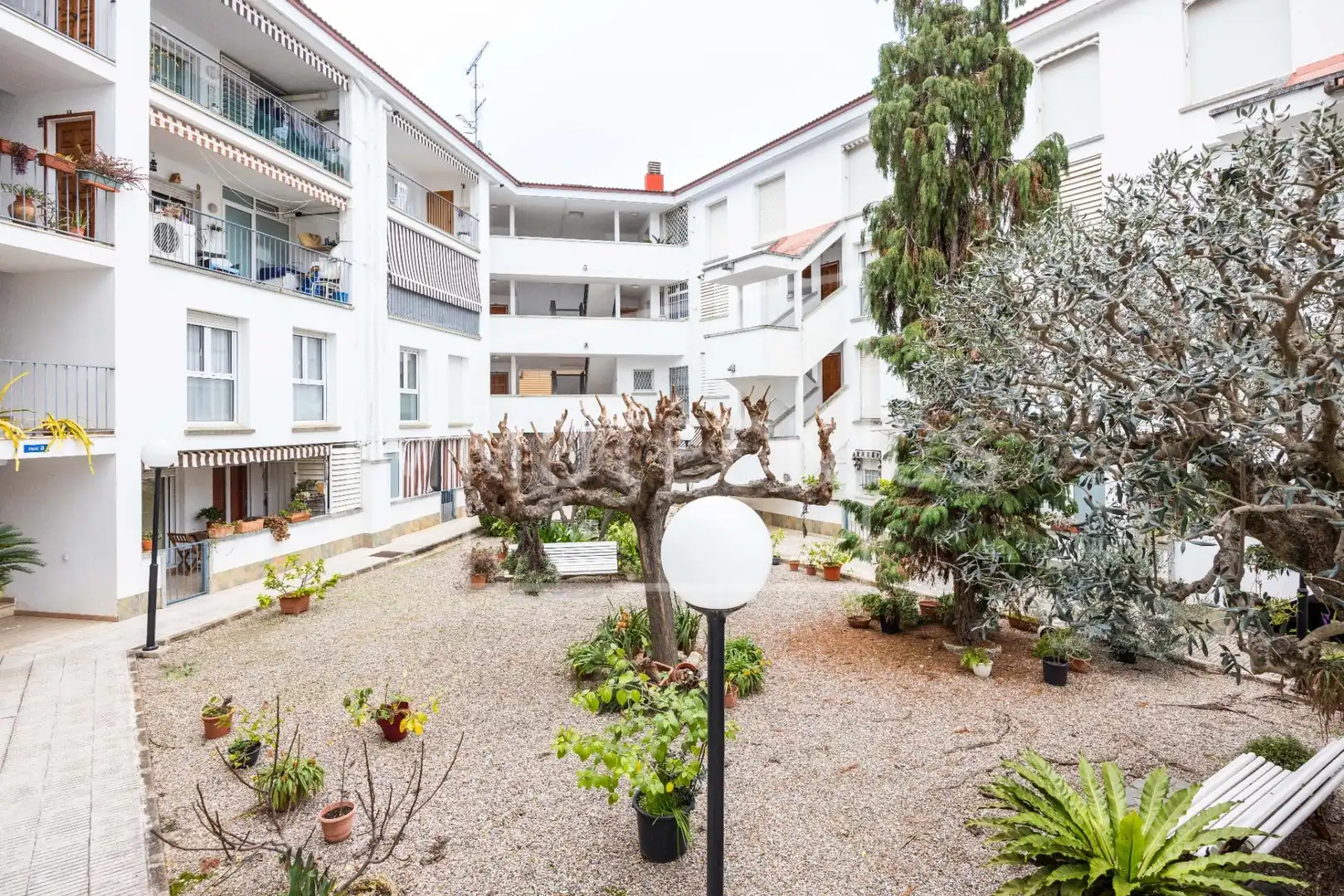 Außenansicht von Maisonette zum Verkauf in Caldes d'Estrac mit Klimaanlage, Heizung und Privatgarten