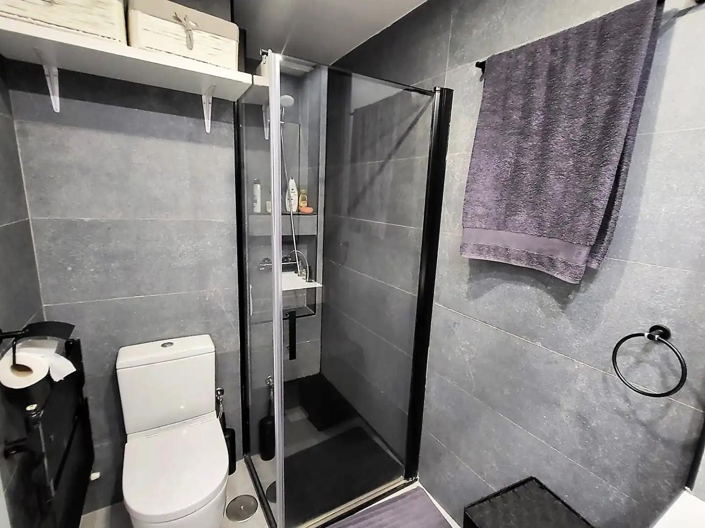 Baño de Piso de alquiler en Madrid con Aire acondicionado, Calefacción y Terraza