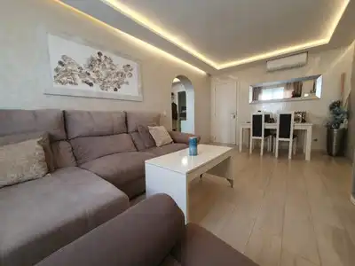 Sala d'estar de Àtic en venda en Mijas amb Aire condicionat, Calefacció i Moblat