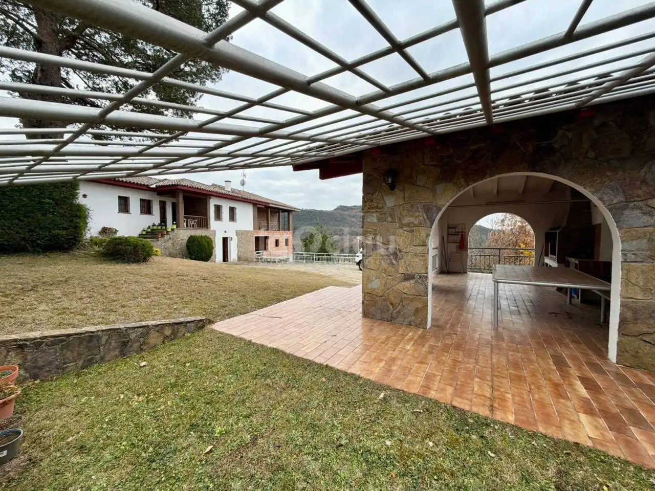 Terrassa de Casa o xalet en venda en Tavèrnoles amb Jardí privat i Terrassa
