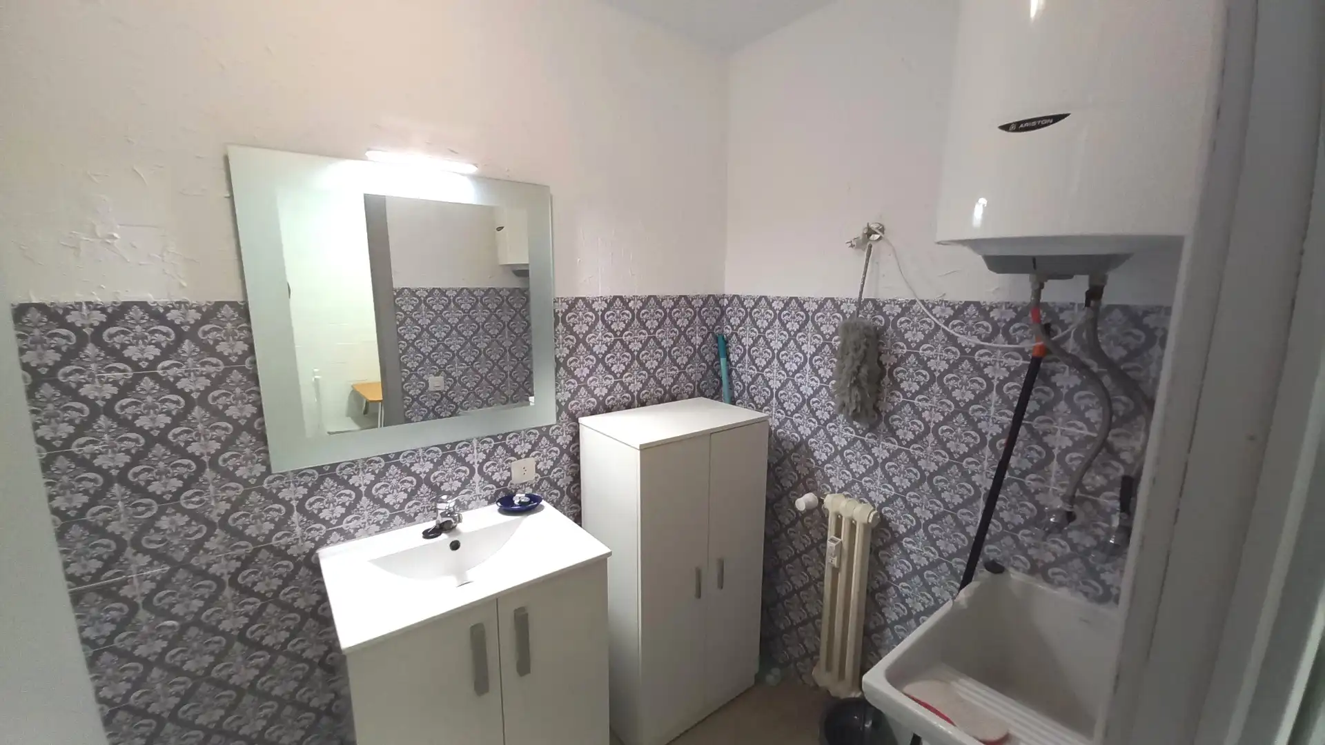 Baño de Piso de alquiler en Albacete con Calefacción, Amueblado y Balcón