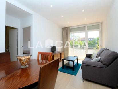 Living room of Flat for sale in  Barcelona Capital  with Heating and Balcony