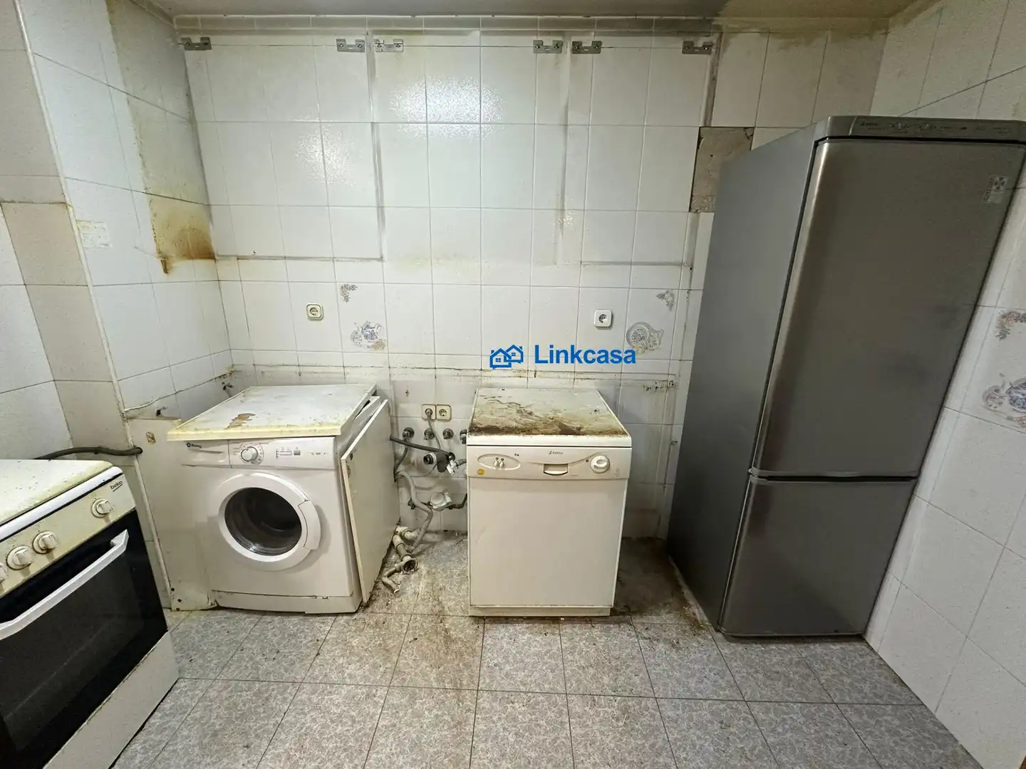 Kitchen of Flat for sale in Madrid  with Air Conditioner, Heating and Balcony