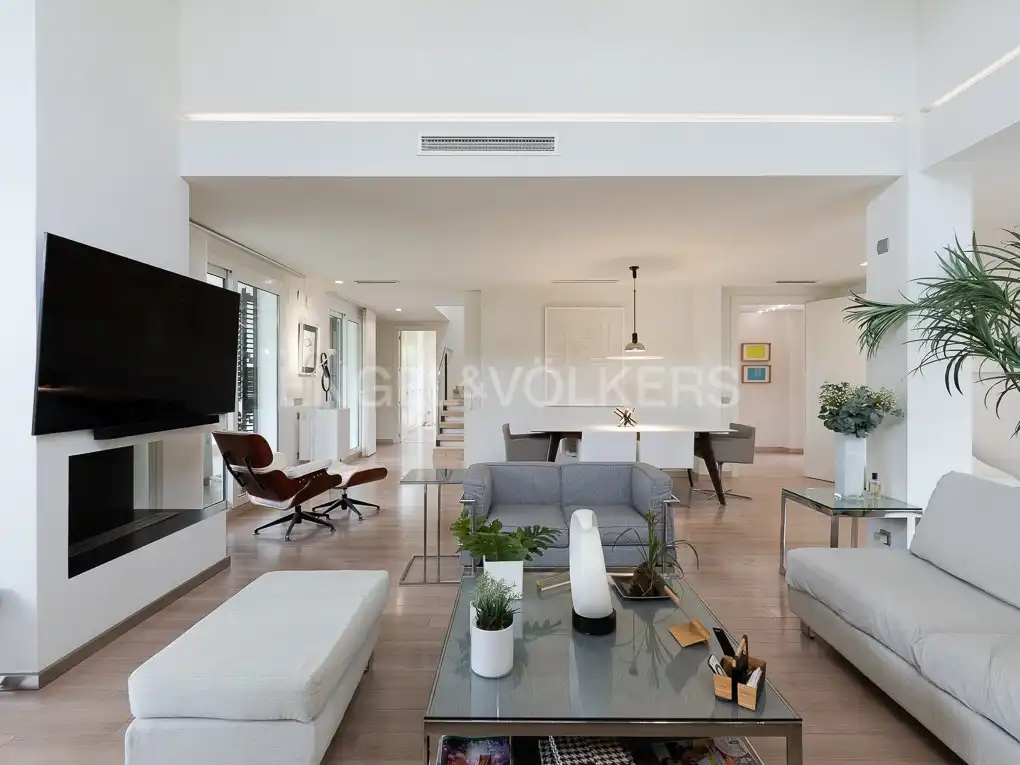 Living room of Houses for rent in Bétera  with Air Conditioner, Heating and Private garden
