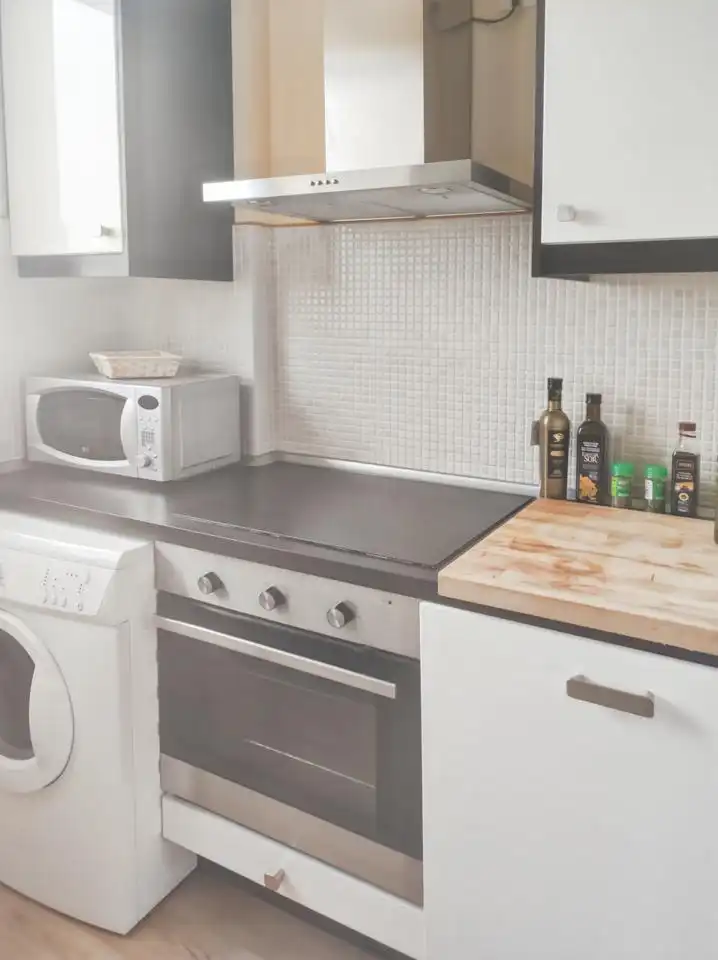 Cocina de Estudio de alquiler en San Sebastián de los Reyes con Terraza