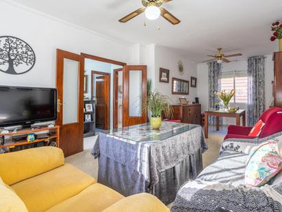 Living room of Single-family semi-detached for sale in Espartinas  with Air Conditioner, Terrace and Balcony