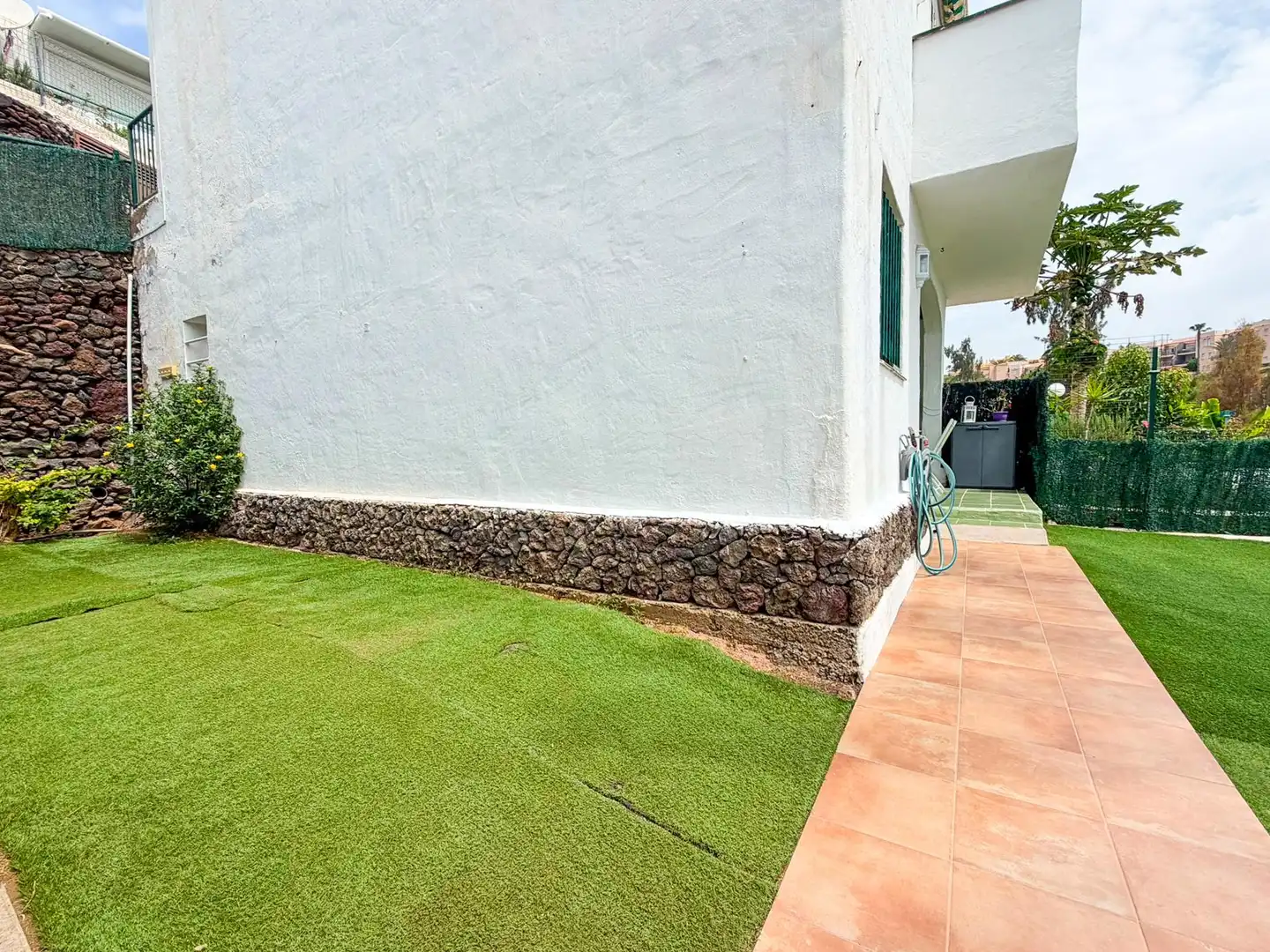 Jardí de Casa o xalet de lloguer en San Bartolomé de Tirajana amb Aire condicionat, Calefacció i Jardí privat