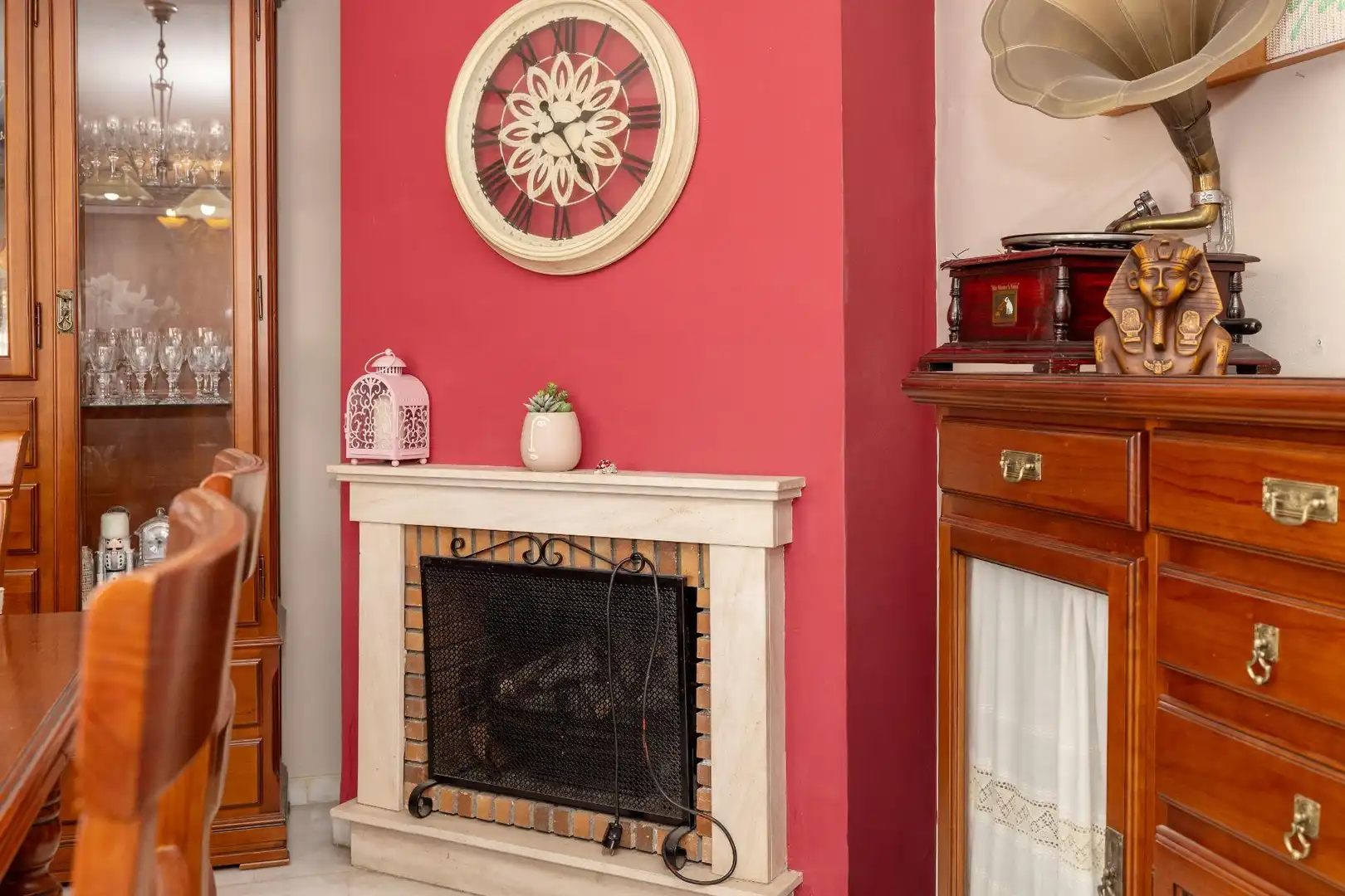 Sala de estar de Casa adosada en venta en Málaga con Terraza