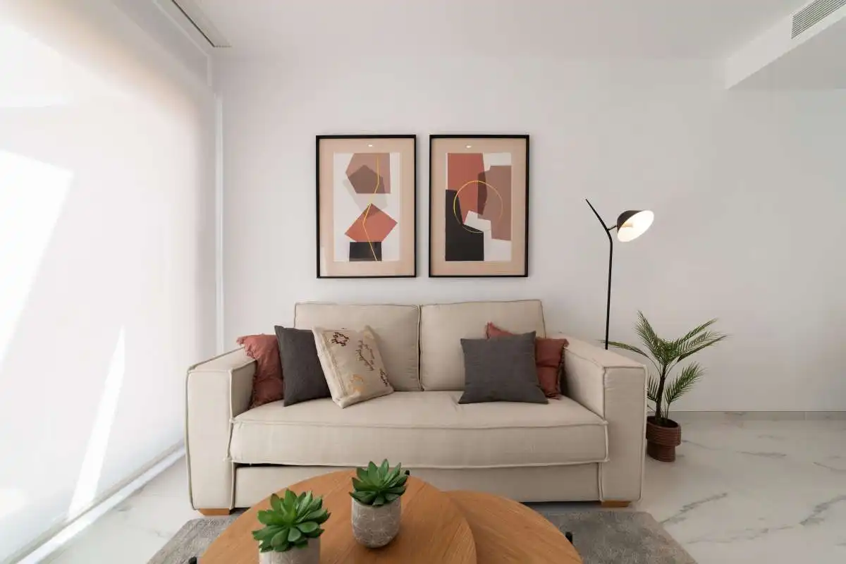 Sala de estar de Planta baja en venta en Cuevas del Almanzora con Calefacción, Terraza y Internet