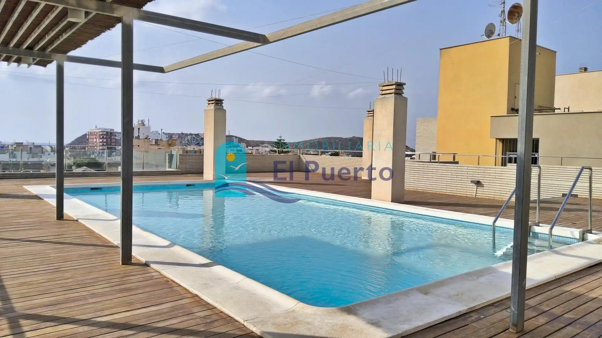Piscina de Apartament en venda en Mazarrón amb Aire condicionat, Calefacció i Terrassa