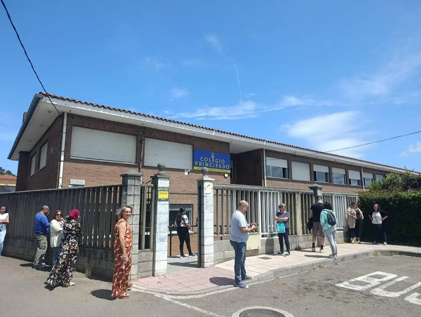 Exterior view of Flat for sale in Avilés  with Furnished