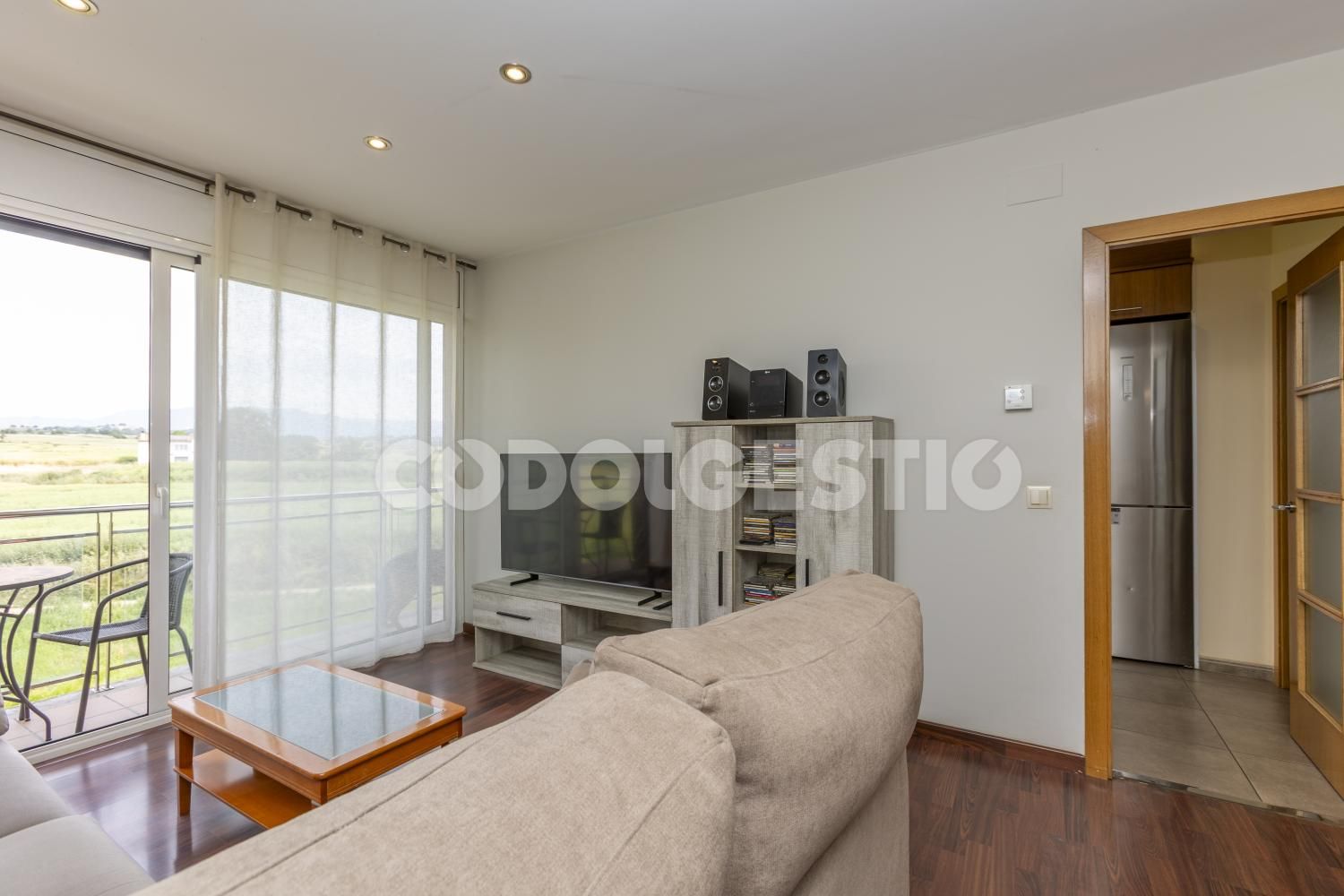 Living room of Flat for sale in Manlleu  with Terrace and Balcony