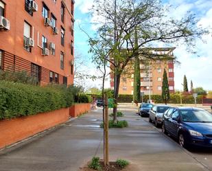 Exterior view of Flat for sale in Leganés  with Heating, Private garden and Parquet flooring