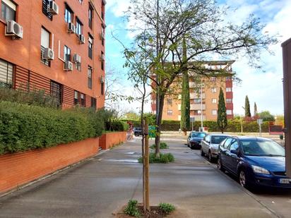 Exterior view of Flat for sale in Leganés  with Heating, Private garden and Parquet flooring