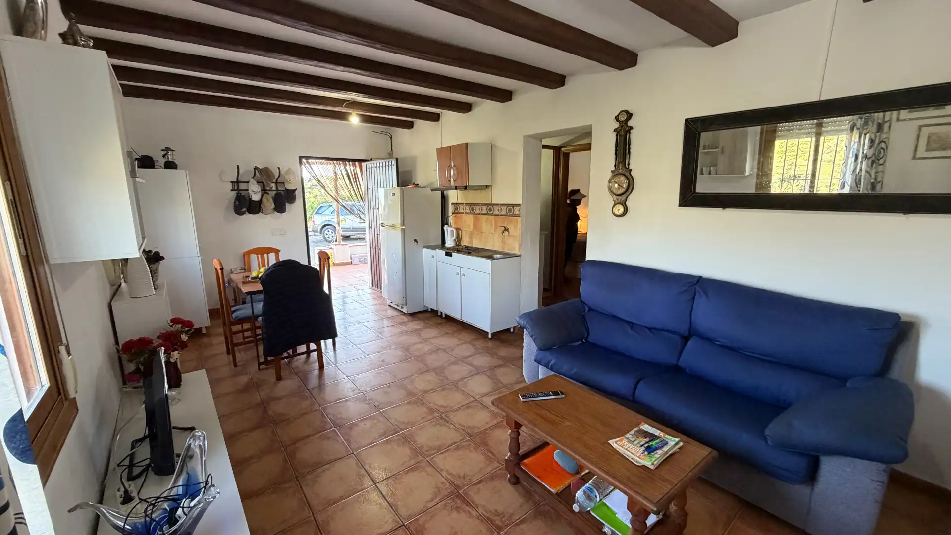 Wohnzimmer von Country house zum Verkauf in Torrox mit Terrasse, Möbliert und Waschmaschine