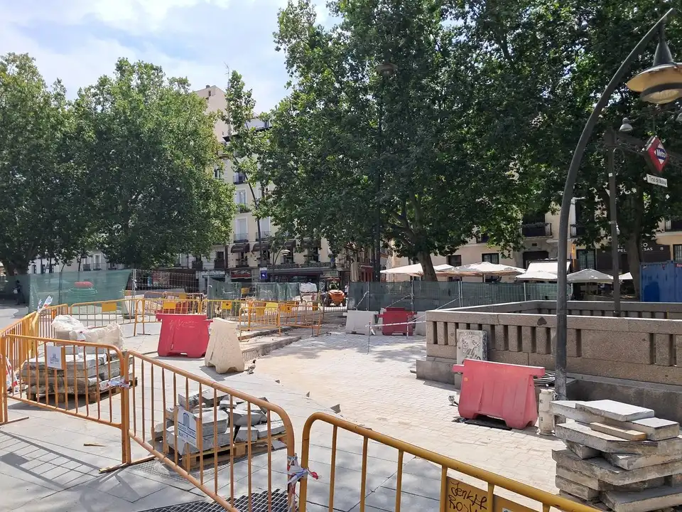 Exterior view of Commercial properties for sale in Madrid  with Air Conditioner