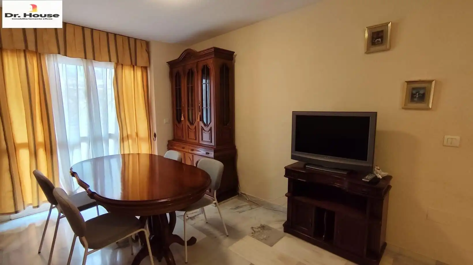 Esszimmer von Wohnung zur Miete in Málaga mit Terrasse, Möbliert und Ofen