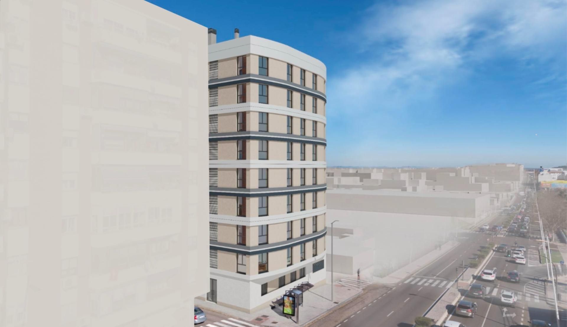 Exterior view of Flat for sale in Badajoz Capital  with Heating