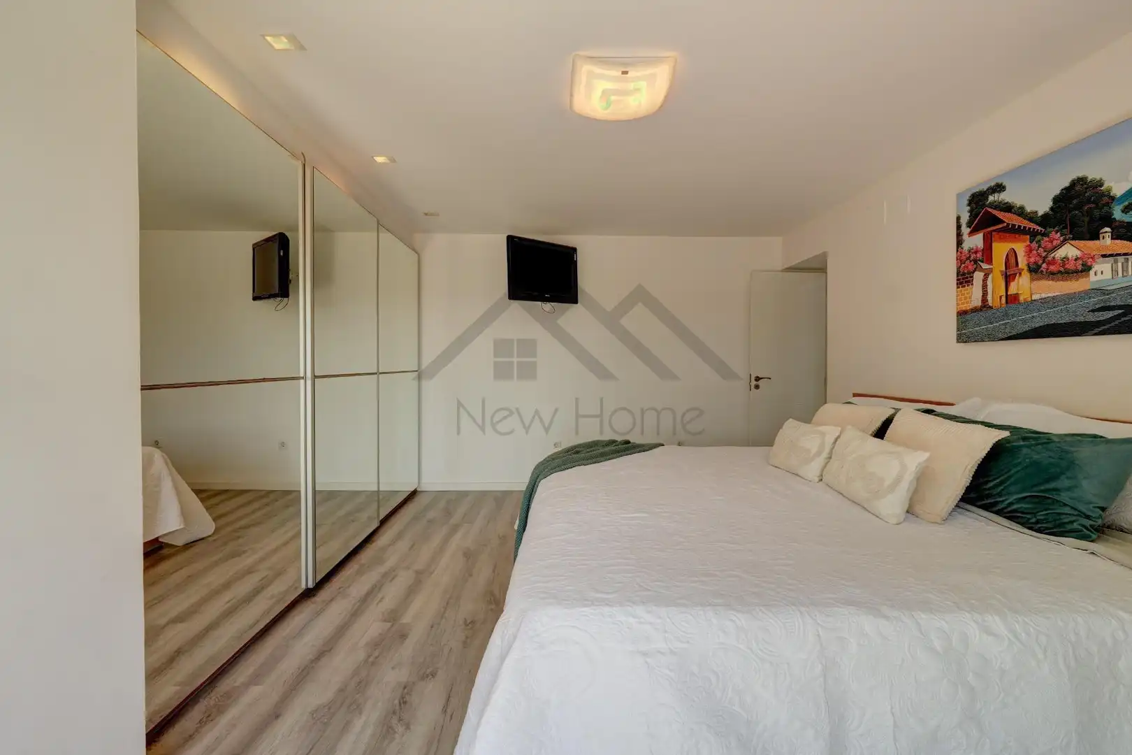 Bedroom of Houses for sale in La Pobla de Vallbona  with Air Conditioner, Heating and Private garden