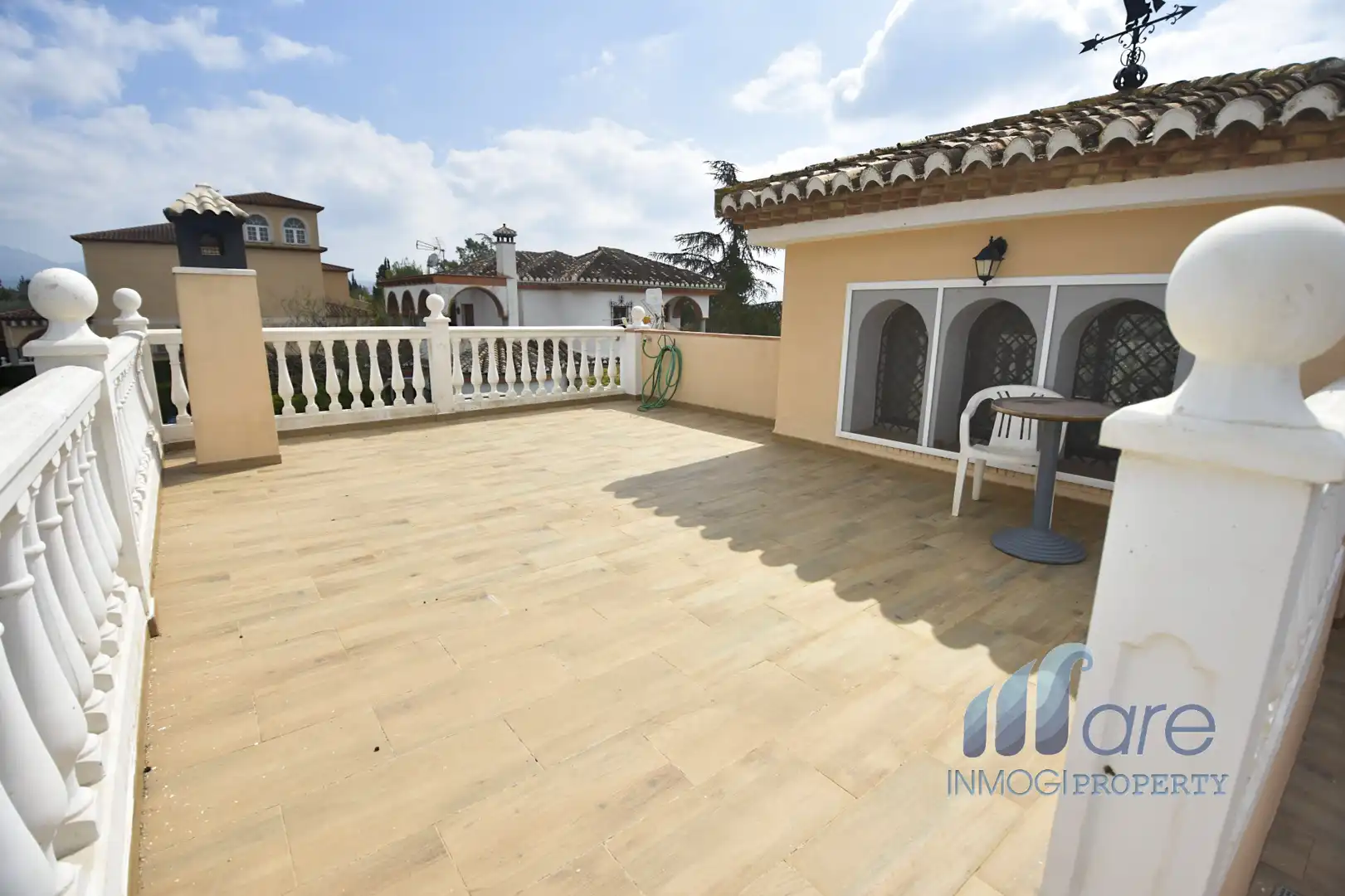 Terraza de Casa o chalet en venta en Atarfe con Aire acondicionado, Jardín privado y Piscina