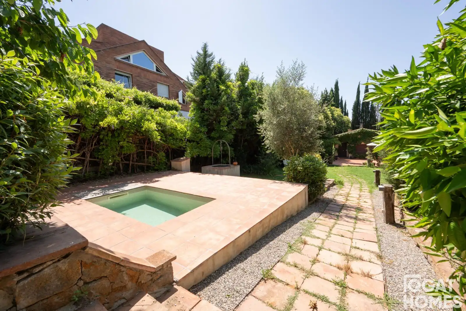 Jardín de Casa o chalet en venta en Sant Cugat del Vallès con Aire acondicionado, Calefacción y Terraza
