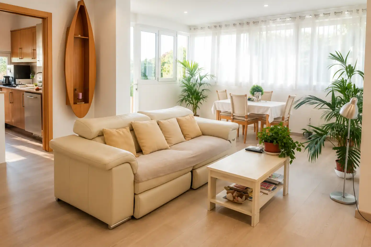 Living room of Flat for sale in Calvià  with Air Conditioner, Heating and Private garden