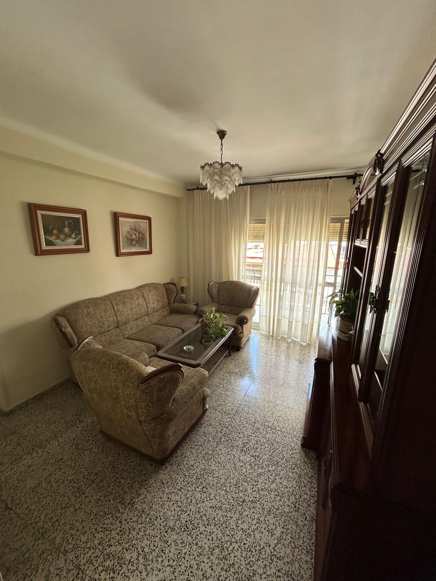 Sala de estar de Piso en venta en Málaga Capital con Terraza
