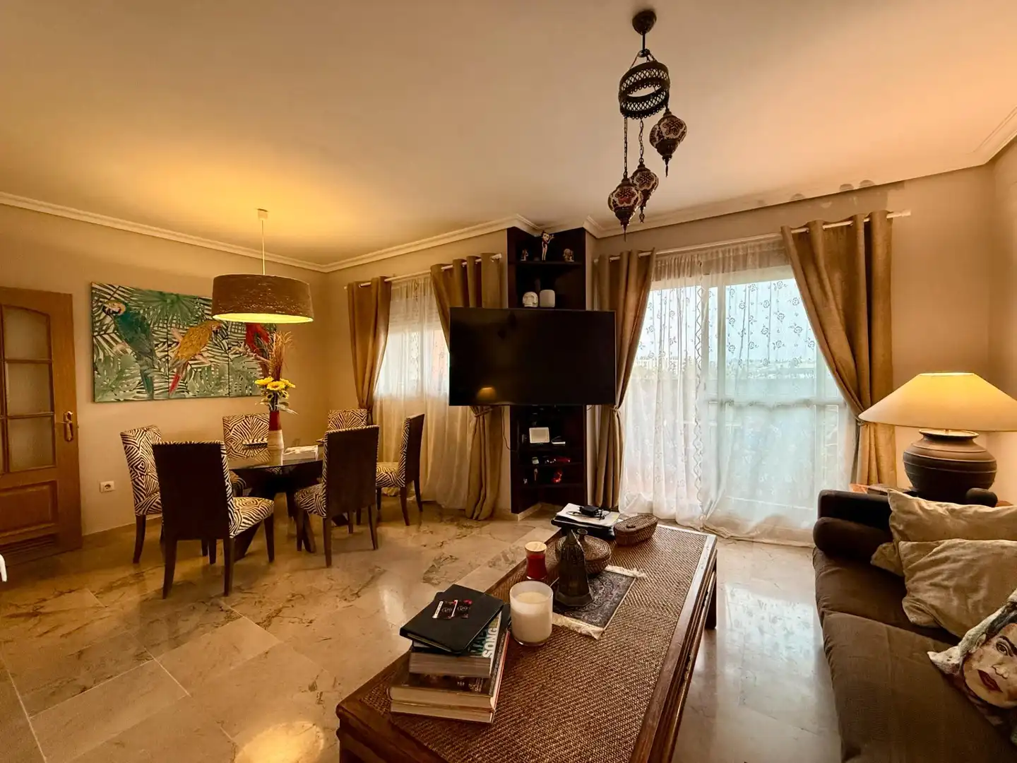 Sala de estar de Piso en venta en Bellavista - La Palmera