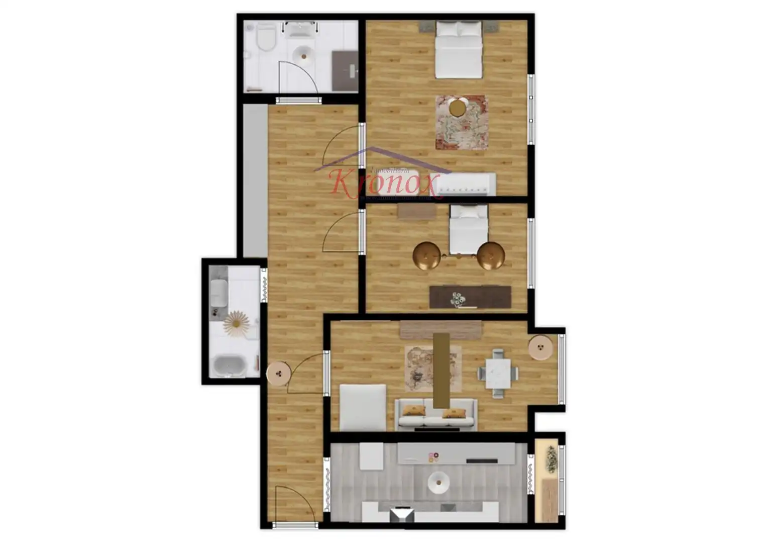 Piso en venta en Madrid con Aire acondicionado, Calefacción y Terraza