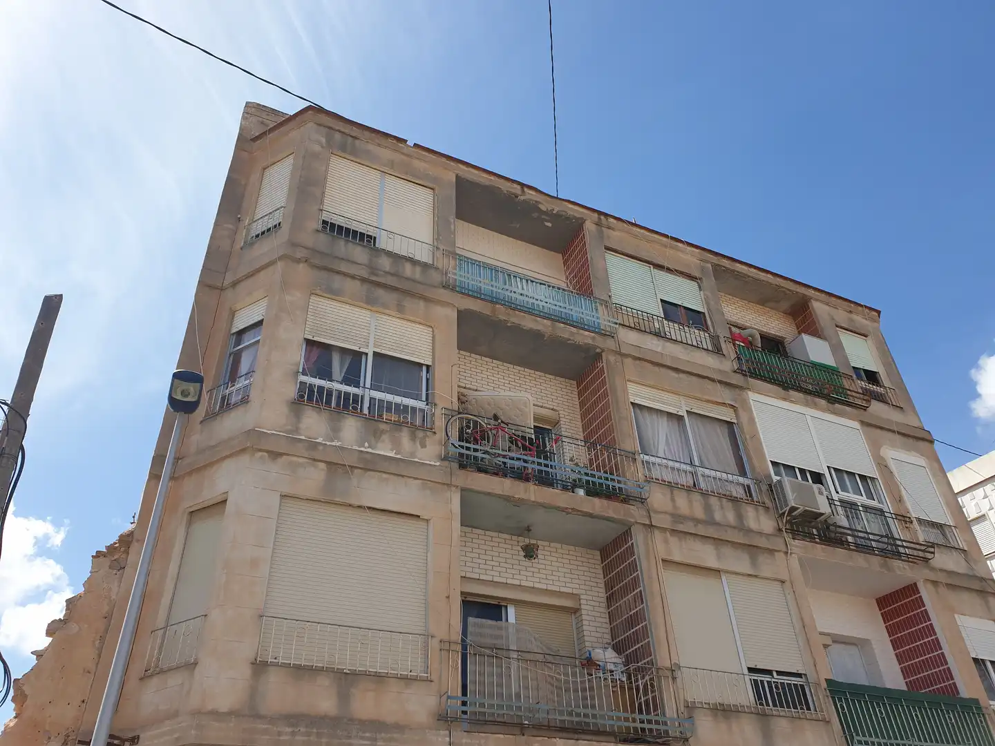 Vista exterior de Piso en venta en Cartagena con Balcón