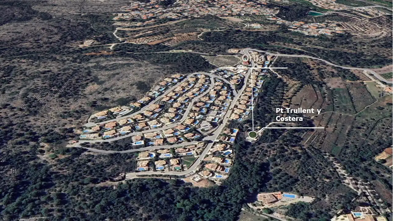 Exterior view of Land for sale in Orba
