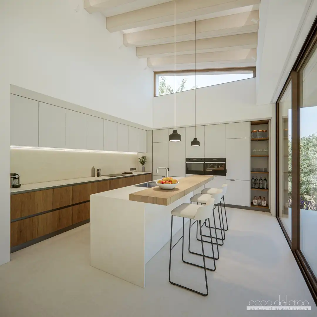 Cocina de Casa o chalet en venta en Calonge i Sant Antoni con Aire acondicionado, Calefacción y Jardín privado
