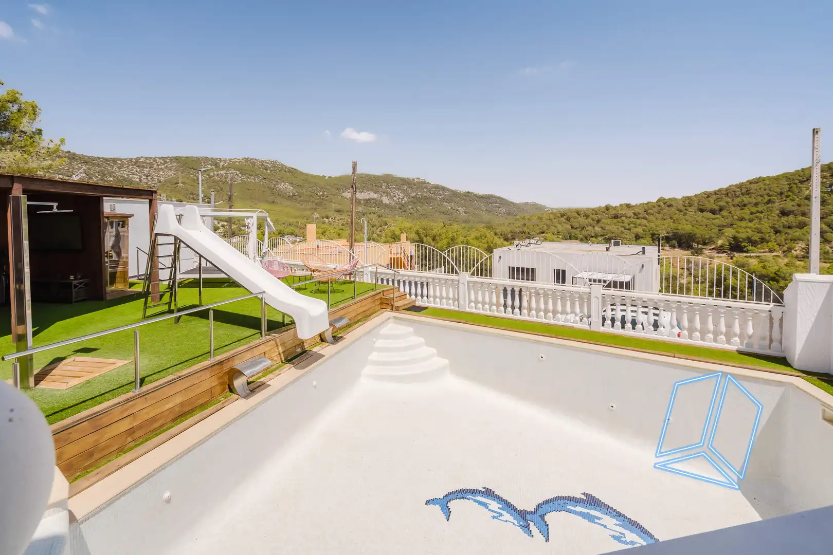 Piscina de Casa o chalet en venta en Canyelles con Piscina y Balcón