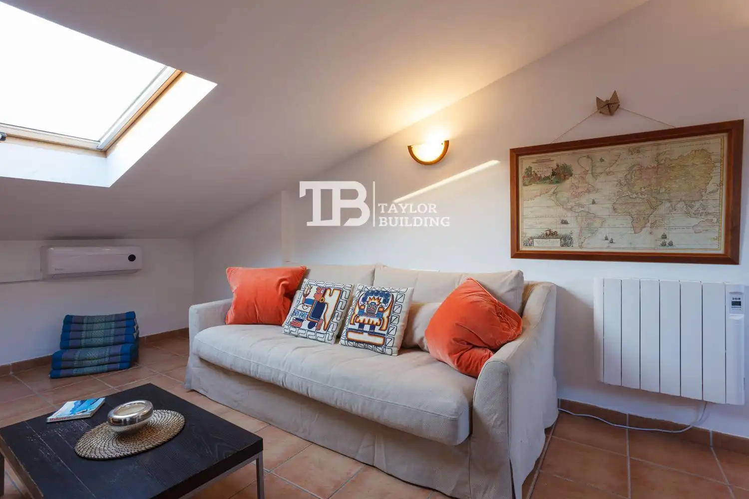 Sala de estar de Dúplex en venta en  Palma de Mallorca con Aire acondicionado, Calefacción y Terraza