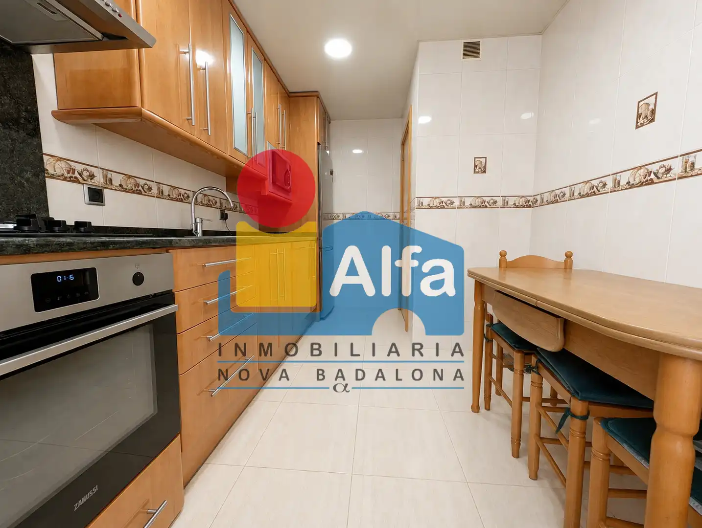 Cocina de Piso en venta en Badalona con Aire acondicionado, Calefacción y Jardín privado