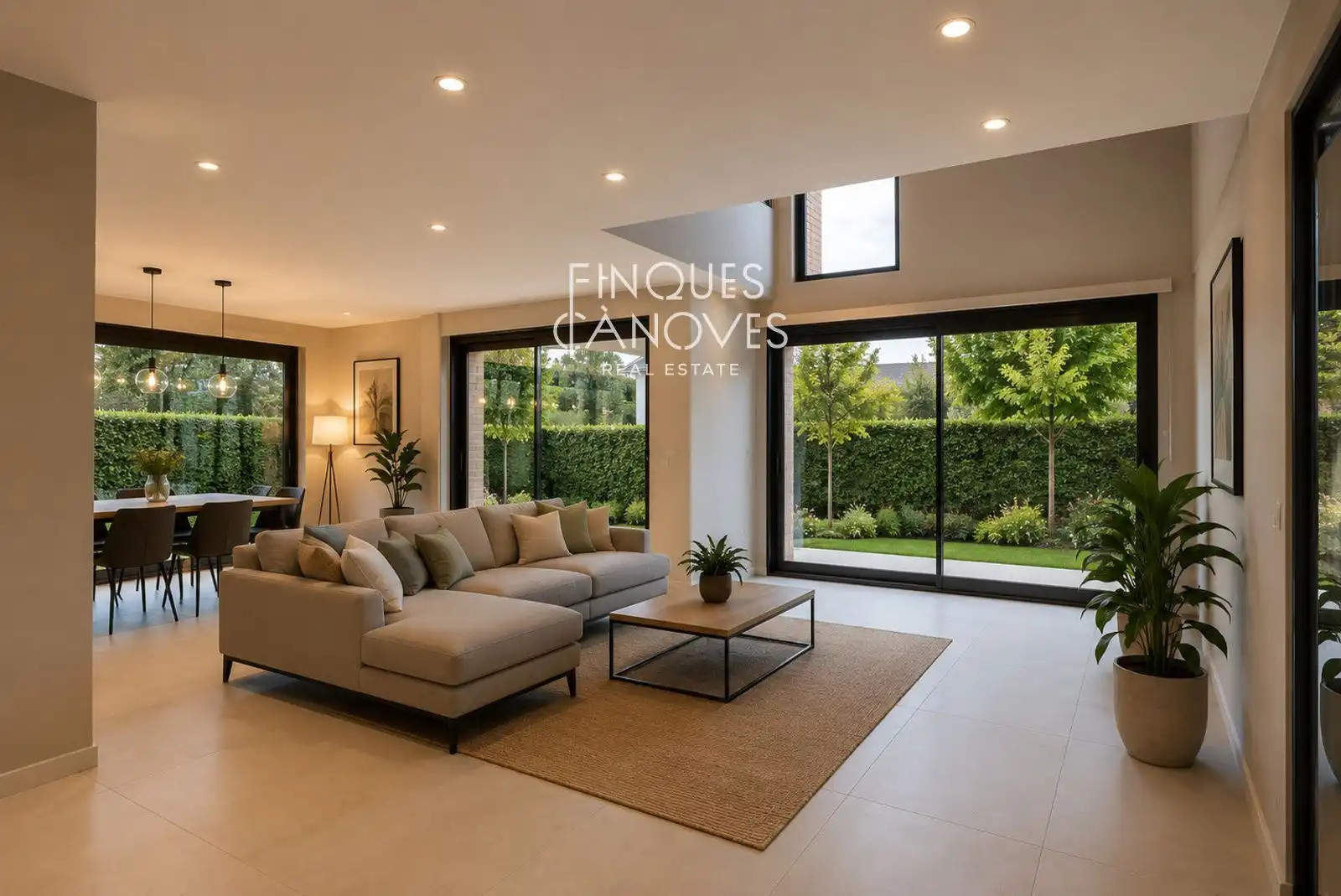 Sala de estar de Casa o chalet en venta en Santa Coloma de Farners con Terraza y Trastero