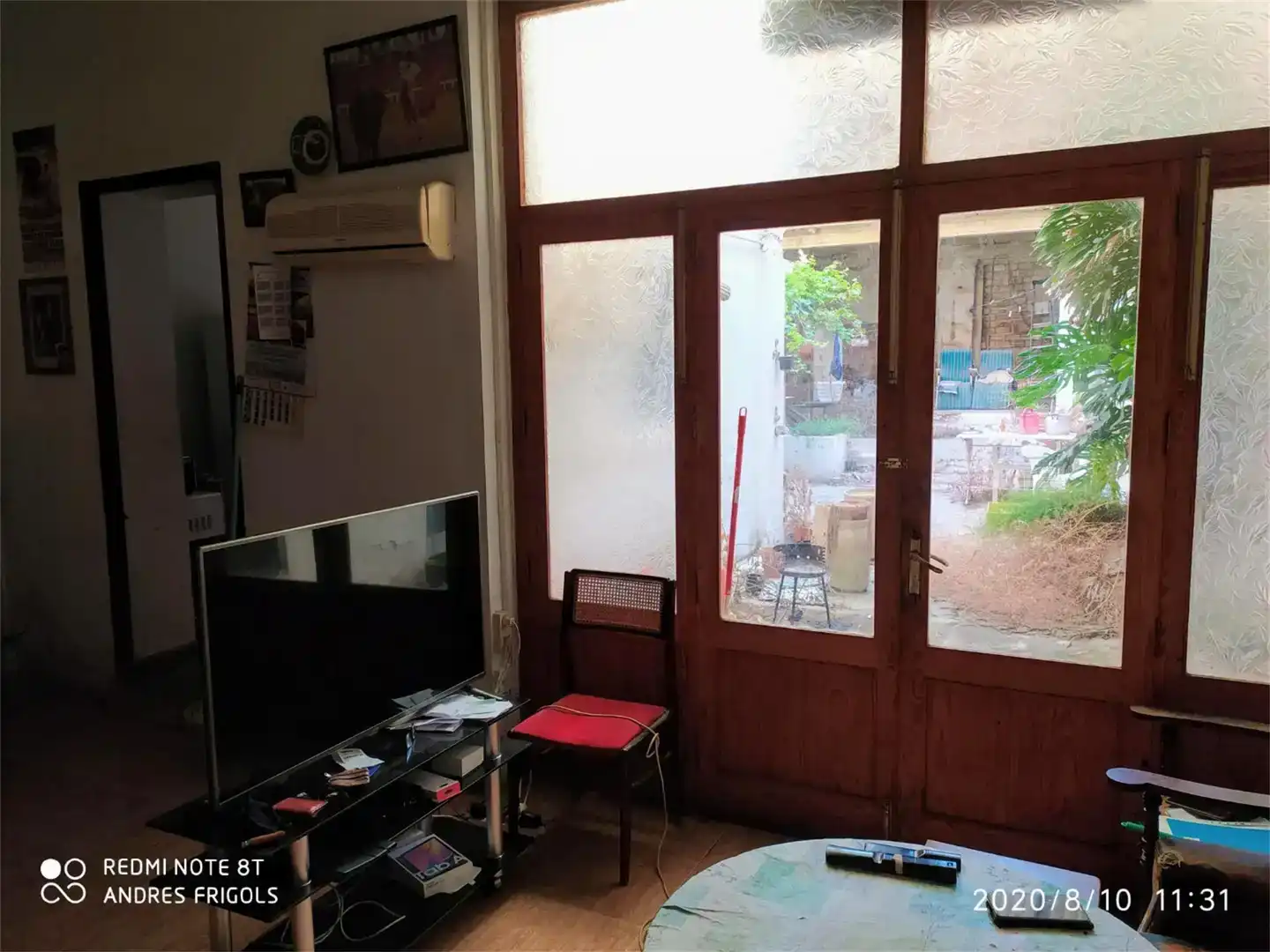 Sala d'estar de Planta baixa en venda en Antella amb Aire condicionat, Jardí privat i TV