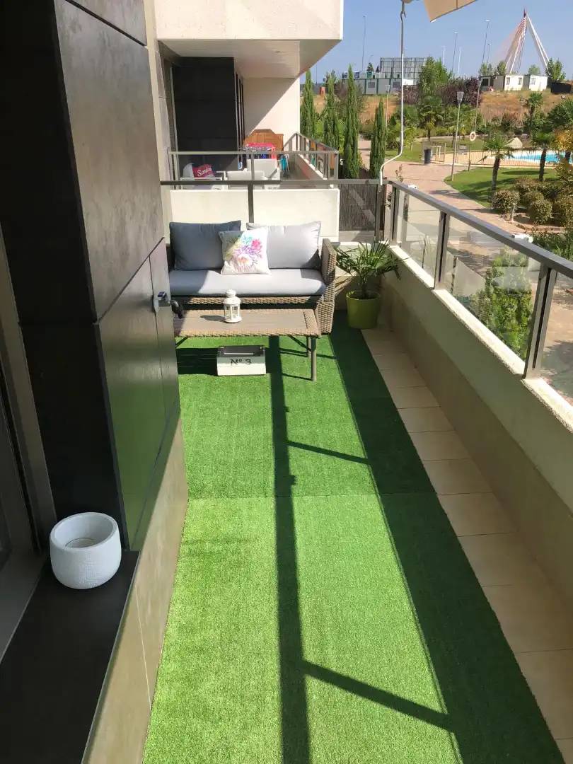 Terraza de Apartamento de alquiler en Las Rozas de Madrid con Aire acondicionado, Calefacción y Terraza