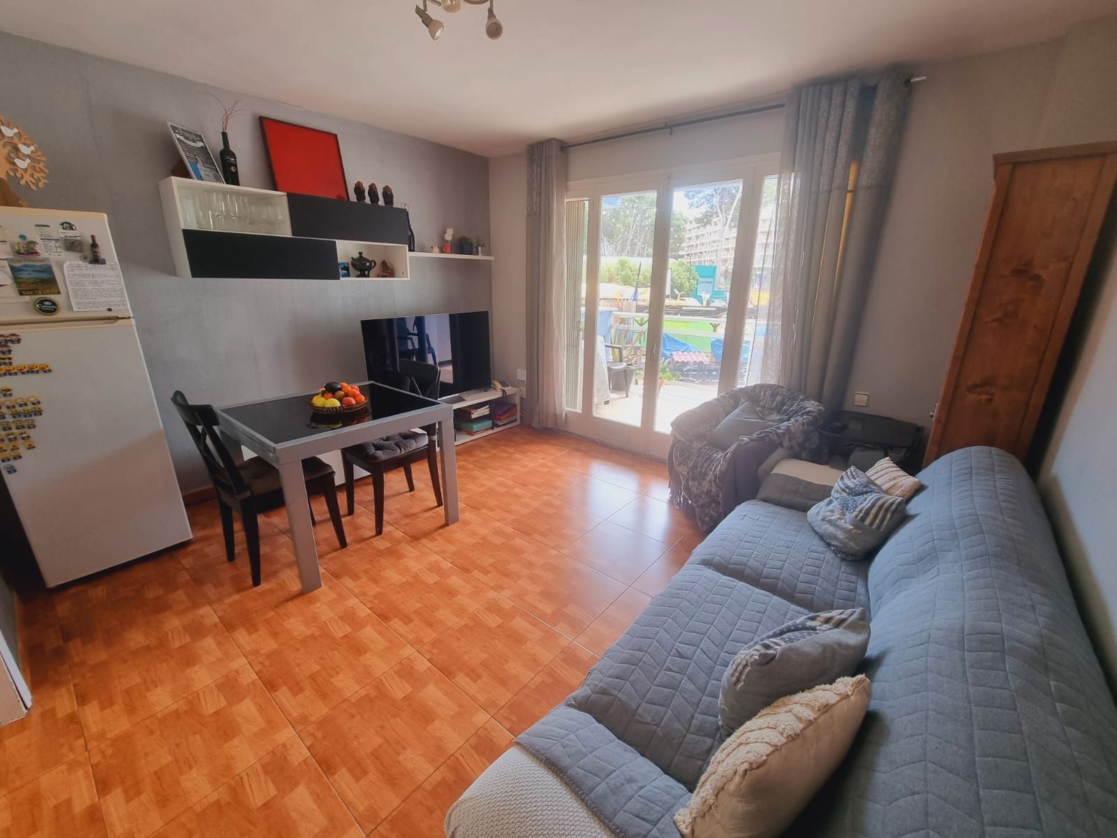 Sala d'estar de Pis en venda en Salou amb Terrassa, Moblat i Rentadora