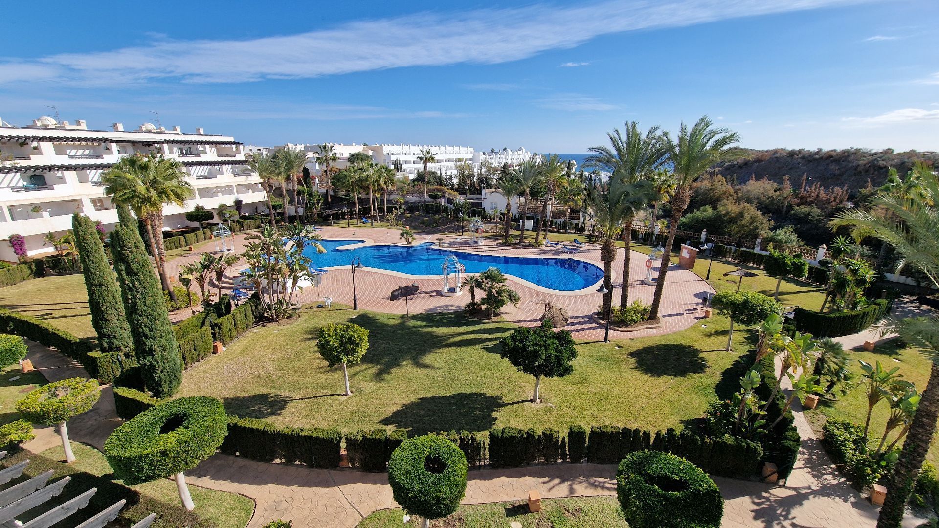 Jardí de Apartament en venda en Mojácar amb Aire condicionat, Calefacció i Terrassa