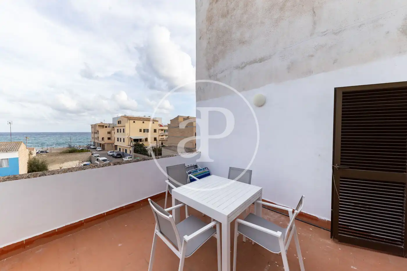 Terrasse von Wohnung zur Miete in S'Illot - Cala Morlanda