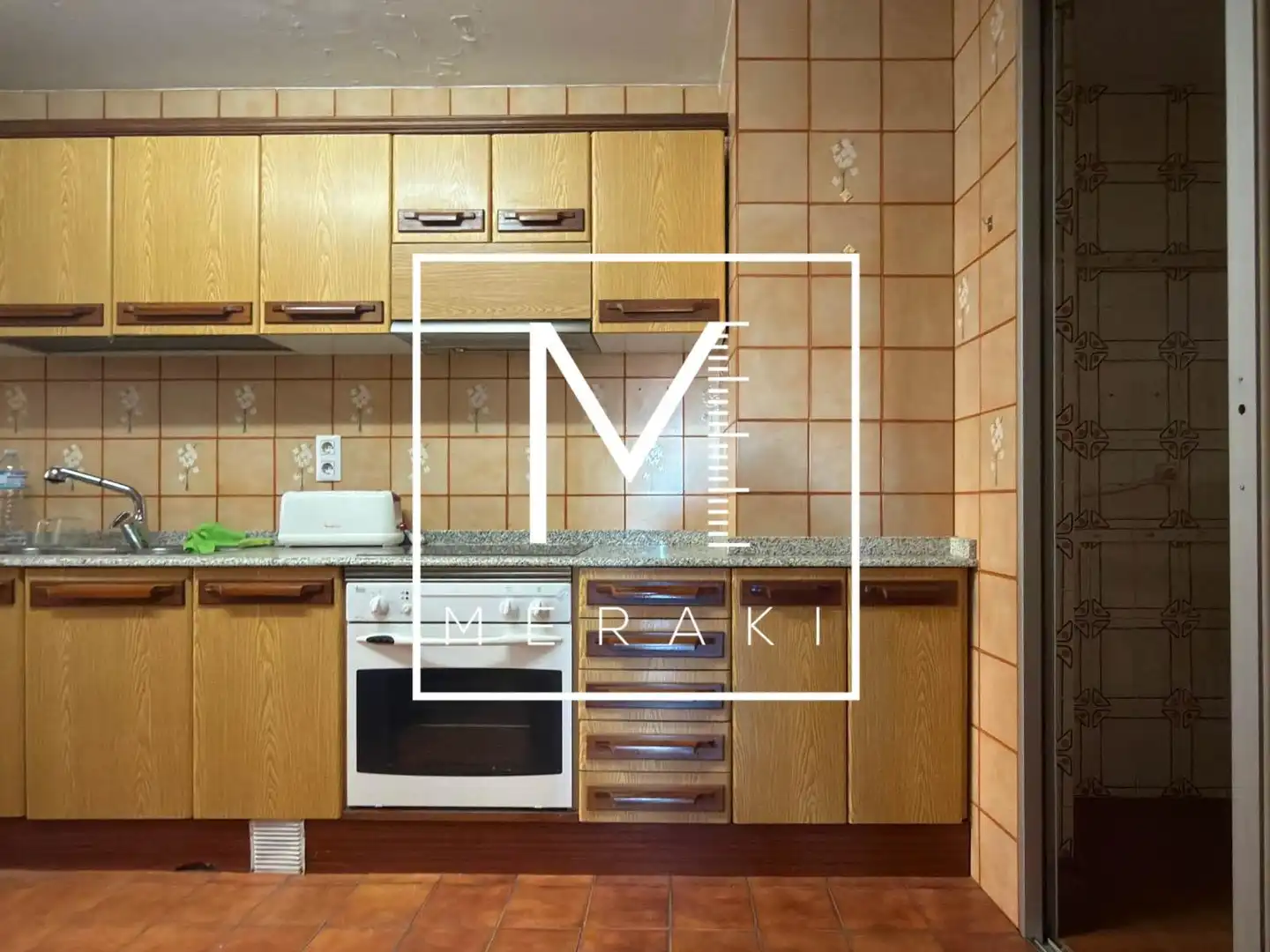 Küche von Wohnung zum Verkauf in Albacete mit Heizung, Terrasse und Abstellraum