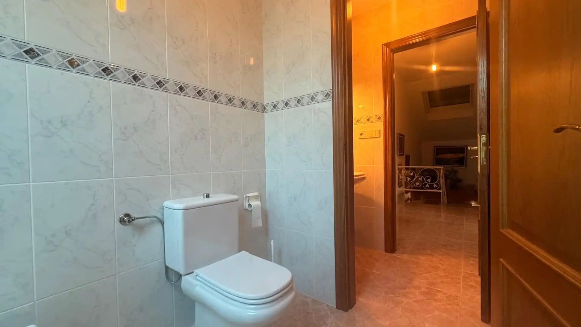 Baño de Casa o chalet en venta en Leiro con Jardín privado, Terraza y Trastero